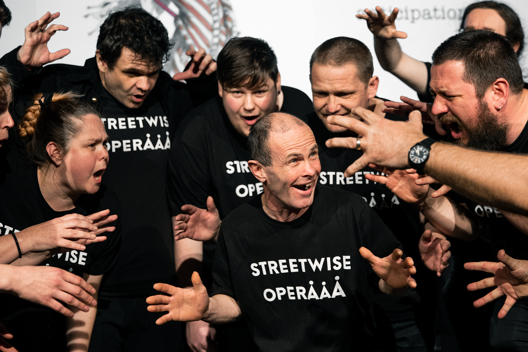 Streetwise opera performers