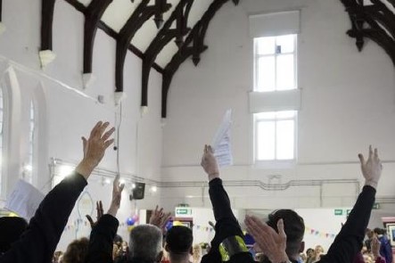 Performing at the Chapel