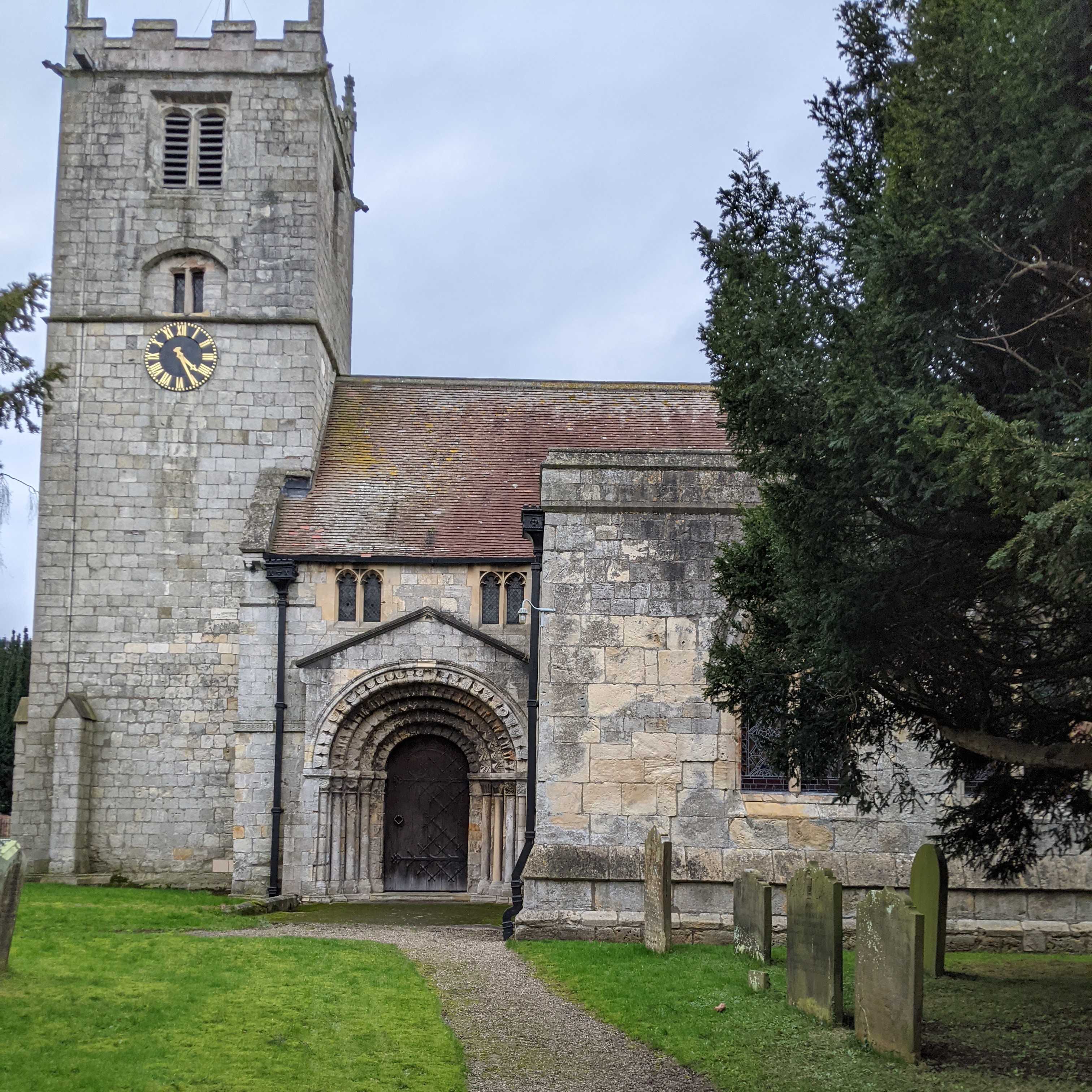 Stillingfleet church south elevation