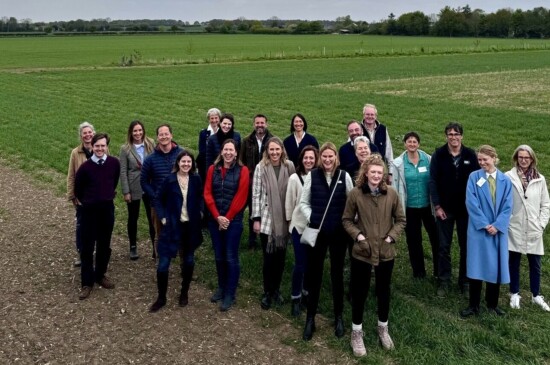 Waitrose and KCCF at Hawk Mill Farm