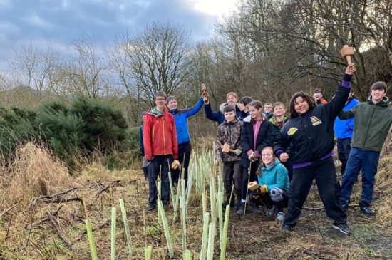 The Green Team at work